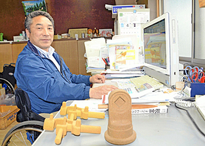 「若い世代に技術を伝承していきたい」と話す菅野社長
