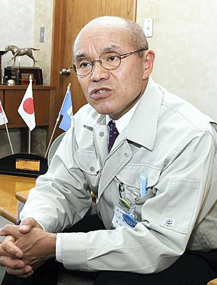 「復興にはこれからも走り続けなくてはいけない」と力を込める桜井市長