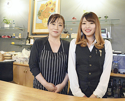 「交流の場にしたい」と語る渡辺さん（左）と鈴木さん