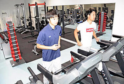 運動設備が充実し、町民の健康づくりの拠点となっているならはスカイアリーナ