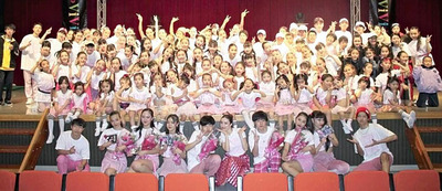 Ｄａｎｃｅ　Ｓｔｕｄｉｏ　ＶｉＶｉｄのメンバー。子どもたちにはダンスで得たことを生かして将来に羽ばたいてほしい
