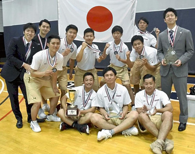 世界選手権で準優勝を果たしたＵ２１日本代表。主将を務め、チームをまとめる楽しさや苦労を学んだ