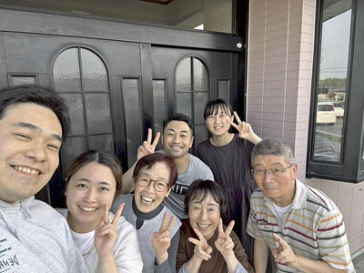 家族の支えなしでは、ここまでやってくることはできなかった。本当に感謝している