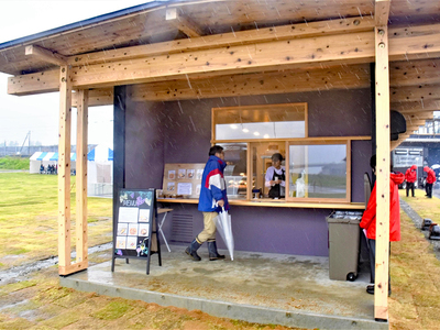 オープンしたキッチン＆カフェ「バッカス」。営業は土、日曜日、祝日のみ