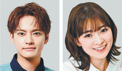 （左から）中山優馬さん、優希美青さん