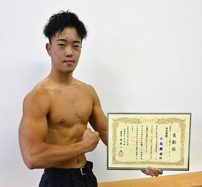全国大会での活躍を誓う小島さん