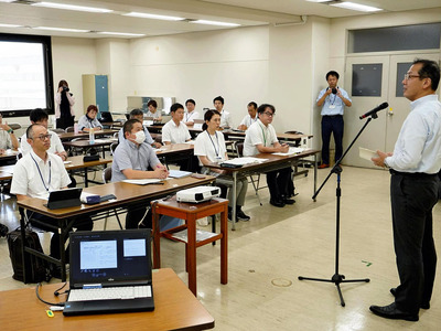 災害時の支援の在り方について学んだ「ホープＦ」の初の研修会
