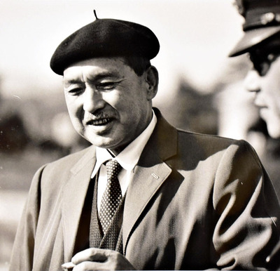 ５０代ごろの大倉さん。戦後は村の監査役を長く務め、村政発展に貢献した