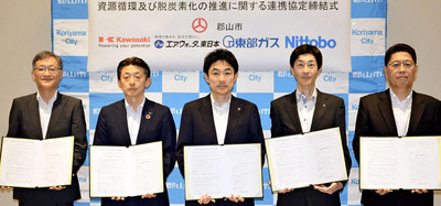 （左から）真田、樋口、椎根、穴水、五十嵐の各氏
