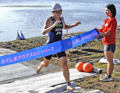 女子２．９キロの部で優勝した関