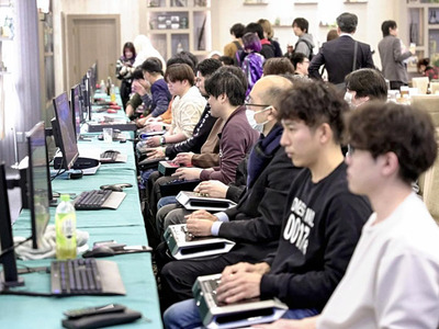 県外で開かれた大会の様子
