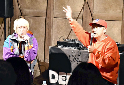 会場を沸かせたＢＩＫＫＥさん（左）とＢｏｓｅさん