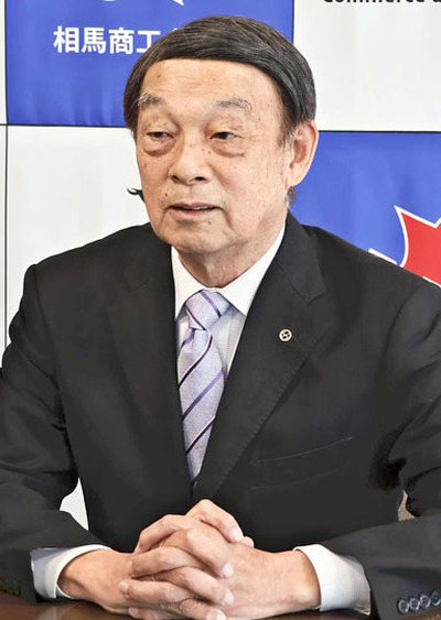 <strong>くさの・きよたか</strong> 相馬市出身。東京電機大工学部卒。2013年から常議員を務め、16年に会頭就任。相馬市観光協会長。