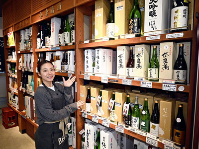 「喜多方の土地と人が造り上げた日本酒を楽しんでほしい」と話す甲斐さん