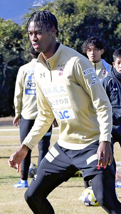 新しい髪形で心機一転したＭＦ木吹選手