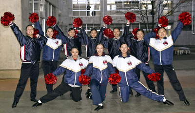 表彰台を目指し、練習に励む部員ら