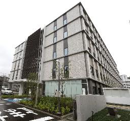 　「ビジネス・コート」として新設された知財高裁、東京地裁中目黒庁舎＝東京都目黒区