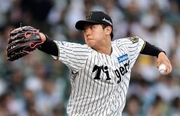　ＤｅＮＡ戦に先発した阪神・門別＝甲子園