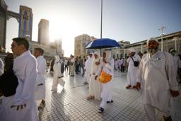 　ハッジのためサウジアラビア・メッカを訪れたイスラム教徒＝５月２７日（ゲッティ＝共同）