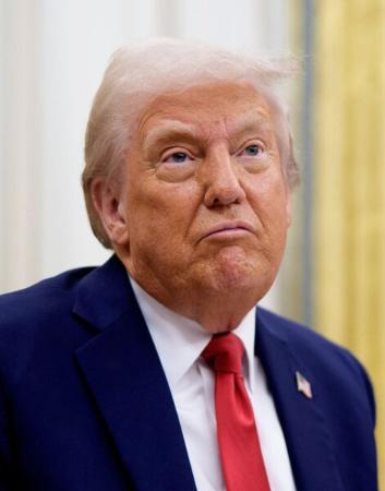 　トランプ米大統領（ゲッティ＝共同）