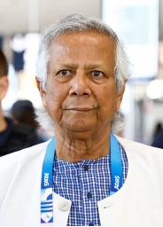 　バングラデシュ暫定政権のユヌス首席顧問（ロイター＝共同）