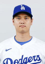 　ドジャースの大谷翔平