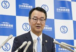 　日本製鉄の今井正社長＝５月、東京都中央区
