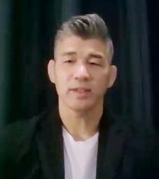 　国際柔道連盟の理事に就任し、オンラインで取材に応じる井上康生氏＝１２日