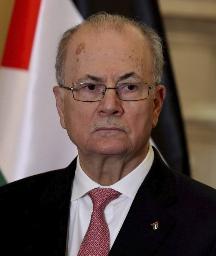 　パレスチナ自治政府のムハンマド・ムスタファ首相