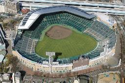 　全国高校野球選手権大会が開かれる甲子園球場＝兵庫県西宮市