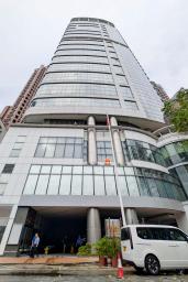 　香港にある中国政府の出先機関、国家安全維持公署＝１３日（共同）