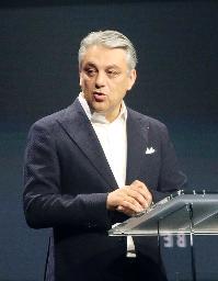 　ルノーのルカ・デメオＣＥＯ＝２０２３年１１月、パリ