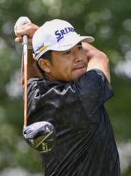 　第２ラウンド、通算２アンダーで２３位の松山英樹＝ＴＰＣリバーハイランズ（共同）
