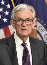 　米ＦＲＢのパウエル議長（ゲッティ＝共同）　