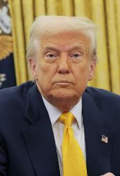 　トランプ米大統領（ゲッティ＝共同）