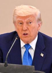 　トランプ米大統領（ゲッティ＝共同）