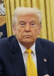 　トランプ米大統領（ゲッティ＝共同）
