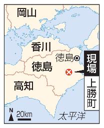 　徳島県上勝町の現場