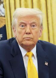 　トランプ米大統領（ゲッティ＝共同）