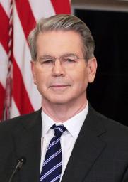 　ベセント米財務長官（ゲッティ＝共同）