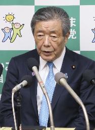 　自民党の森山幹事長＝９日、鹿児島市