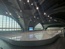 　東京辰巳アイスアリーナのメインリンク（東京都提供）