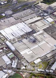 　日産自動車の追浜工場＝５月、神奈川県横須賀市
