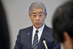　１日、記者団の取材に応じる岩屋外相＝ワシントン