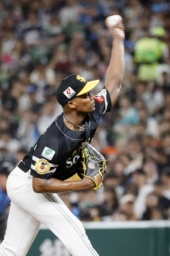 　西武戦に先発したソフトバンクのモイネロ＝ベルーナドーム