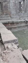 　カンボジア北部にある世界遺産のヒンズー教寺院遺跡「プレアビヒア」＝２４日（カンボジア政府提供・共同）