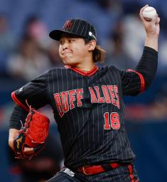 　西武戦に先発したオリックス・宮城＝京セラドーム