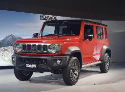 　新型車「ジムニー　ノマド」＝１月３０日、東京都内
