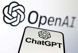 　チャットＧＰＴと米オープンＡＩのロゴ（ロイター＝共同）