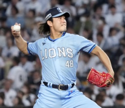 　ロッテ戦に先発した西武・今井＝ＺＯＺＯマリン